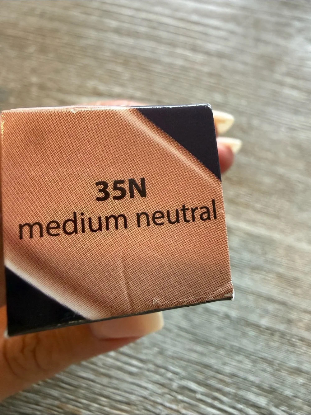 NIB Travel-Size Face Tape Full Coverage Foundation 35N Medium Neutral.